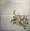 168 Daisies  - 1-ply - WIDA - Künstler - Waved Edge - 35x35cm
